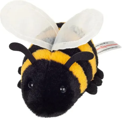 Immagine prodotto di Teddy Hermann Biene, Kuscheltier, Stofftier, Plüschtier, Waldtier, Gelb Schwarz, 11 cm, 926634