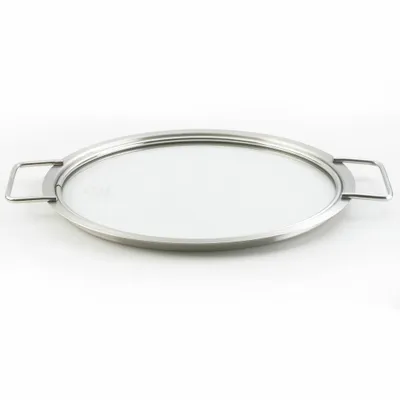 Immagine prodotto di Eva Solo Deckel, Topfdeckel, Töpfe, Topf, Kochen, Küche, Kochzubehör, Edelstahl/Glas, Ø 24 cm, 201024
