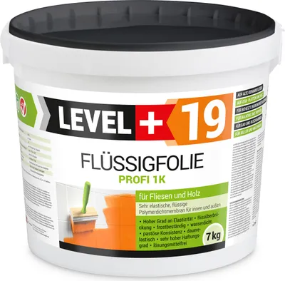 Produktbild von Flüssigfolie Profi 7kg Dichtfolie Innen-Außen Bad und Balkon Abdichtung RM19