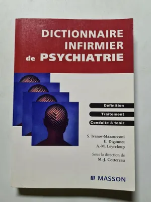 Image de Dictionnaire infirmier de psychiatrie