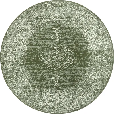 Immagine prodotto di 160x160 (diametro) cerchio Pezzo tappeto Gloria 105519 Cerchio verde