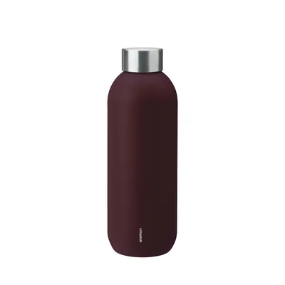 Produktbild von Stelton Isolierflasche Keep Cool, Edelstahl, Kunststoff, Berry, 600 ml, 355-22