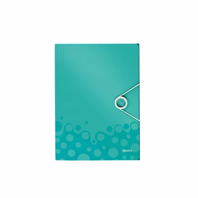 Produktbild von Leitz WOW, A4, Polypropylen (PP), Blau, Metallisch, Porträt, 150 Blätter, 235 mm