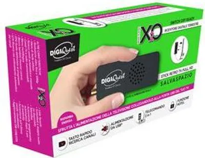 Immagine prodotto di Digiquest X2O Terrestre Full HD Nero