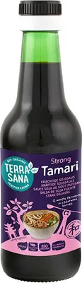 Obrázok produktu pre TAMARI SILNÁ SÓJOVÁ OMÁČKA, BEZLEPKOVÁ,250 ml - TERRASANA