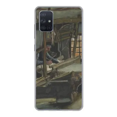 Produktbild von MuchoWow® Handyhülle Schutzhülle Hülle für Samsung Galaxy A71 Weber - Vincent van Gogh Silikon Softcase Handy Hülle - Kartenbesitzer