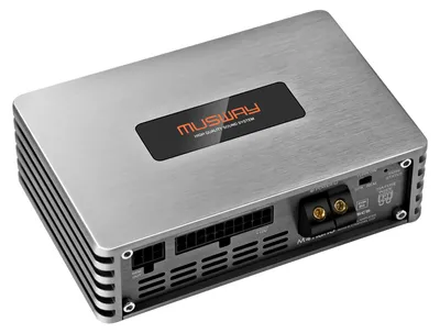 Produktbild von MUSWAY M4nano | Digitaler 4-Kanal Verstärker mit 8-Kanal DSP