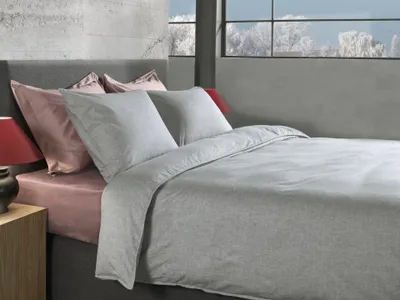 Productafbeelding van Franela beddengoed, kleur: 155 Mist Grey