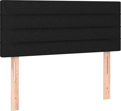 Produktbild von vidaXL Kopfteil Schwarz 80x5x78/88 cm Stoff