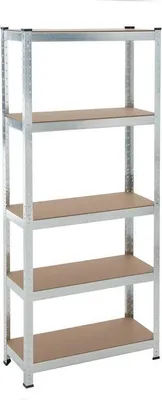 Produktbild von Lagerregal Steckregal Werkstattregal 170x75x30cm Kellerregal Schwerlastregal