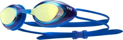 Produktbild von Tyr Blackhawk Racing Schwimmbrille Mit Spiegelglas Blau  Blau One Size