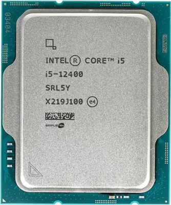 Immagine prodotto di Processore Cpu Intel Core I5 12400 Lga 1700 Lga1700 Bulk Tray Computer Fisso 12°