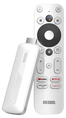 Image de Avizar, lecteur de streaming HDMI 4K Ultra HD pour Google TV, avec Wi-Fi, couleur blanche
