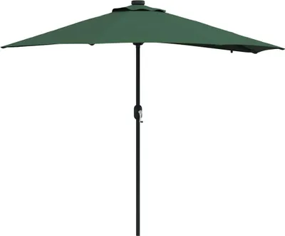 Produktbild von vidaXL Garten-Sonnenschirm Grün 294 x 150 x 223 cm Polyester und Stahl