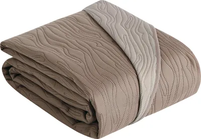 Produktbild von Erwin Müller Tagesdecke taupe/sand 270x210 cm