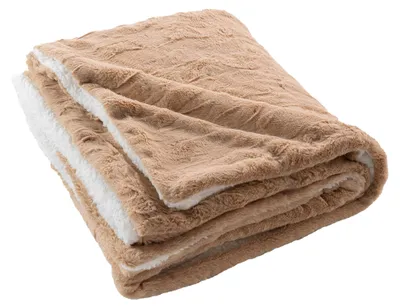 Obrázek produktu pro Plyšová deka z umělé kožešiny, SAND