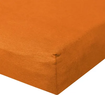Produktbild von Bettwaren-Shop Jersey Spannbetttuch Ultra-Stretch 90x200 - 100x220 cm mango