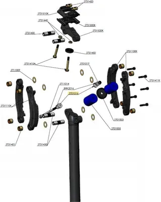 Image de Cane Creek Top Out Washer 5610-64-125, Thudbuster LT