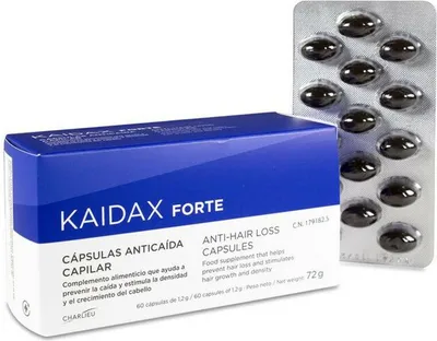 Obrázok produktu pre Kaidax Forte Vypadávanie vlasov 60 kapsúl