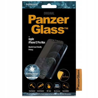 Obrázek produktu pro PanzerGlass Edge-to-Edge Privacy pro iPhone 12 PRO MAX