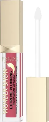 Produktbild von Eveline Cosmetics Wonder Show – Lipgloss, langanhaltend, glänzend, Farbton 05 Vibrant Red
