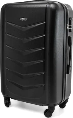 Produktbild von RGL 520 XXL Reisekoffer Hartschale ABS Koffer 360° Universalrollen Zahlenschloss Teleskopgriff Grösse: XXL Farbe: Schwarz