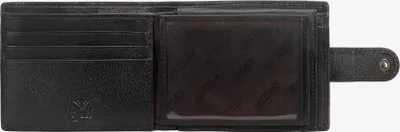 Produktbild von Wittchen Herren-Geldbörse aus echtem Leder mit Druckknopfverschluss, braun
