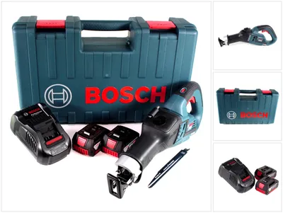 Produktbild von Bosch GSA 18V-32 Akku Reciprosäge 18V Säbelsäge Brushless im Handwerkerkoffer + 2x 5,0Ah Akku + Ladegerät