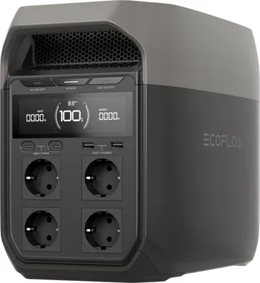 Produktbild von EcoFlow DELTA 3 Powerstation und XT60 Kabel