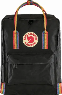 Productafbeelding van FJÄLLRÄVEN Kanken, regenboog, zwart, regenboogprint