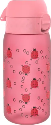 Image de Gourde 0,35 l Bouteille de jus de fruits Bouteille d'eau Bouteille de verre Tritan Rose ION8