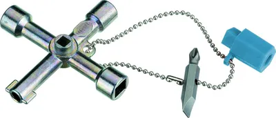 Produktbild von GEDORE 45 S Schaltschrank-Schlüssel Universal, 2190125