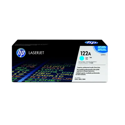 Produktbild von HP 122A Cyan Original LaserJet Toner Cartridge, 4000 Seiten, Cyan, 1 Stück(e)