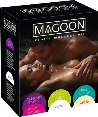 Zdjęcie produktu dla Magoon Zestaw Olejkow do Masażu 6x50ml Wanilia Jaśmin Orientalne Aromaty
