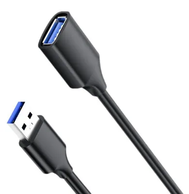 Produktbild von INF USB 3.0 Verlängerungskabel, verzinntes Kupfer PVC, 1.5/3/5m für PC 5 m