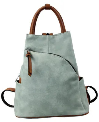 Produktbild von irisaa Damen Rucksack Daypack Tasche Umhänge Tasche Schulrucksack Schultertasche für Frauen und Mädchen
