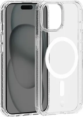 Obrázok produktu pre Force Case, puzdro kompatibilné s MagSafe a vystužené AIR pre Apple iPhone 15 Plus, priehľadné