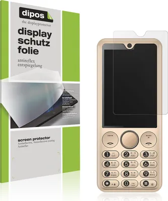Produktbild von 4x Schutzfolie für Ziox Z520 matt Displayschutzfolie Folie Display Schutz dipos