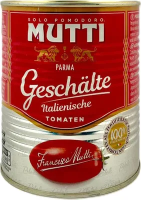 Obrázok produktu pre Mutti Pelati lúpané paradajky 800g