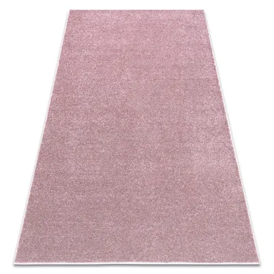 Zdjęcie produktu dla DYWAN - WYKŁADZINA SANTA FE brudny róż 60 gładki, jednolity, jednokolorowy różowy 100x300 cm