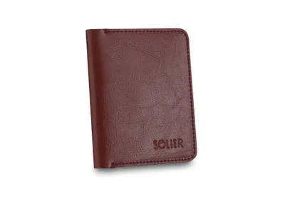 Obrázok produktu pre Solier Peňaženky SW15, SW15BROWNMAROON23257