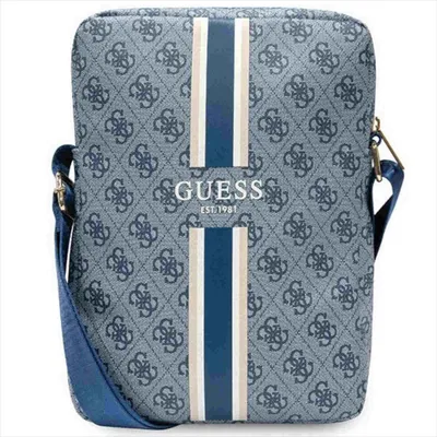 Produktbild von Guess Bag GUTB10P4RPSB 10" blau/blaue 4G Stripes Tablet-Tasche
