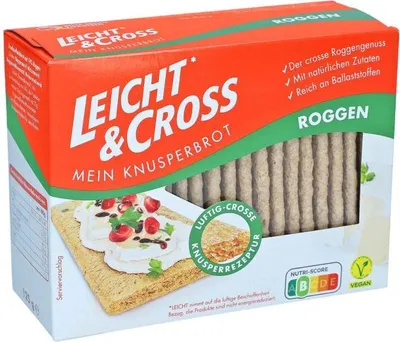 Produktbild von Leicht&Cross Knusperbrot Roggen