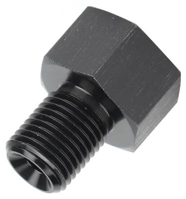 Obrázek produktu pro 1/8 palce NPT samice na M10x1,0 samec redukční adaptér tlakoměru oleje, náhradní díl, černý
