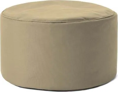 Produktbild von DS Produkte Sitzsack Pouf, Beige, 50 L, für In- & Outdoor, aus PVC/Polyester, multifunktional, für Erwachsene & Kinder, 45 cm, 250 mm