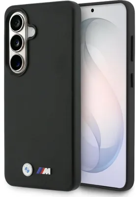 Produktbild von Handyhülle für Galaxy S26, BMW Hardcase Leather mit MagSafe, Schwarz