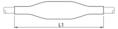 Imagen del producto de CELL, terminal de retracción por calor, modelo SMH5/1,5-16, referencia 145338, para cables NYM/N(A)YY de 5x1,5 a 5x16