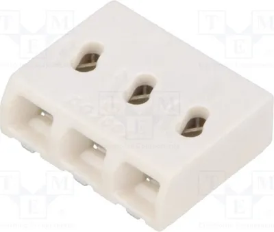 Immagine prodotto di 5 connettori: Connettori DG2001, 3 vie, 3 mm, 3A. DG2001-3.0-03P-11-01AH