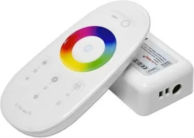 Image de Contrôleur RGBW & Télécommande pour ruban 12V-24V RGBW