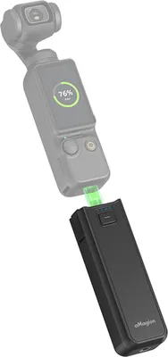 Produktbild von aMagisn BD05 Handheld-Powerbank-Handgriff, 4500 mAh, tragbarer Batteriegriff mit Typ-C-Schnittstelle, 1/4 Zoll Schraubenloch, Batteriegriff-Ersatz fuer DJI Osmo Pocket 3